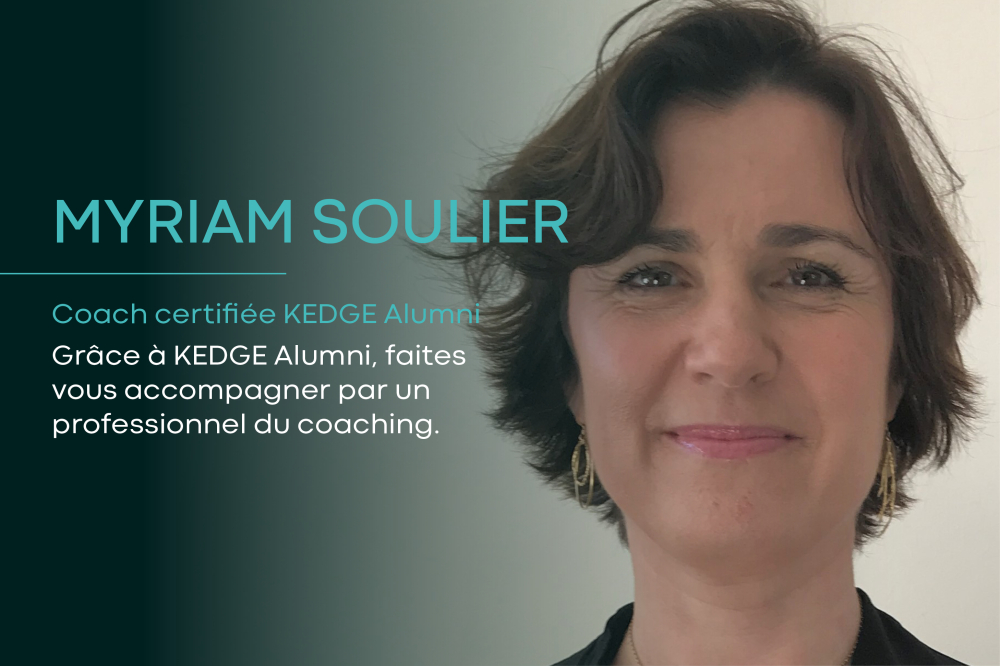 Zoom on our coaches Myriam Soulier