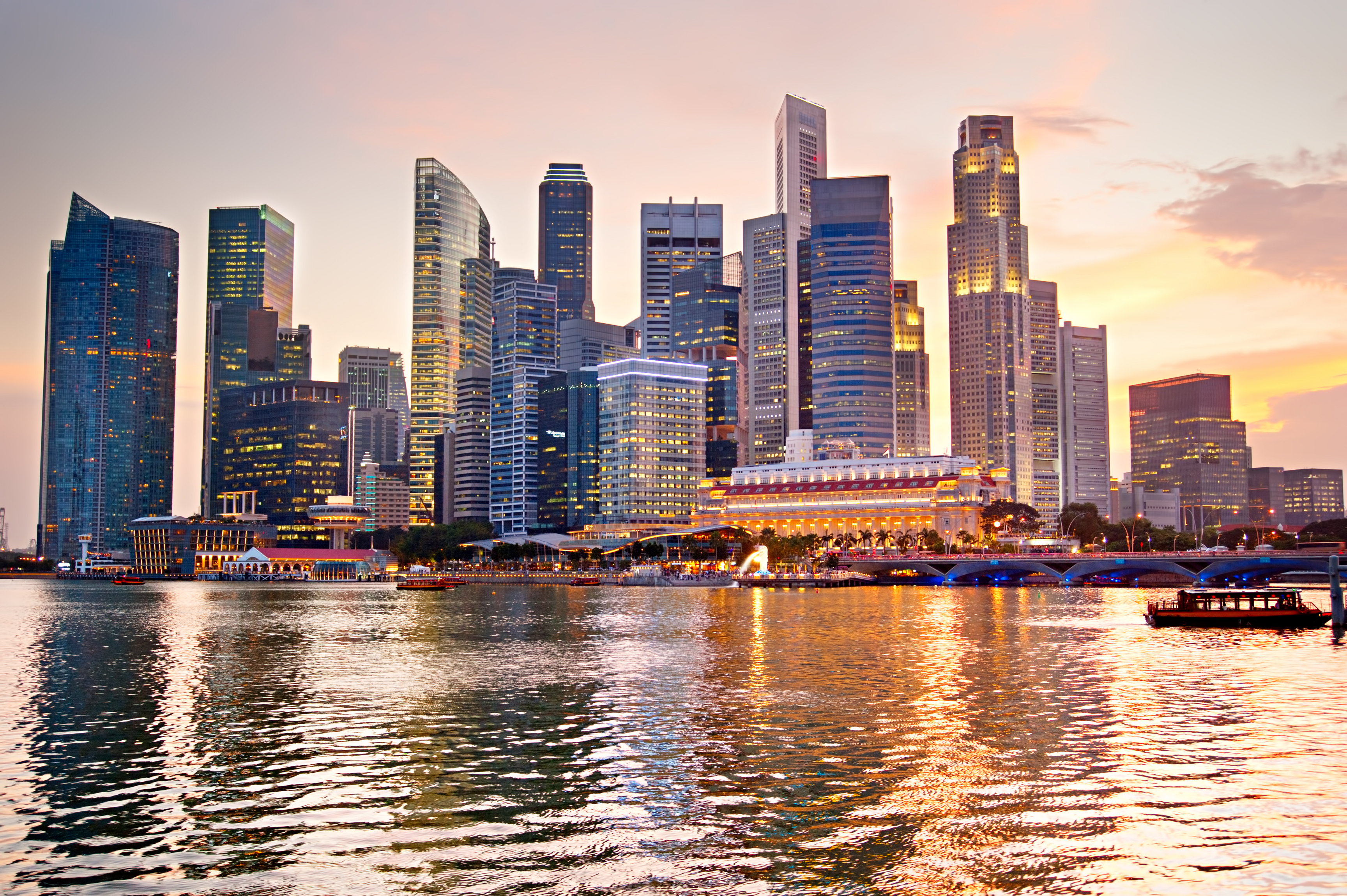 Красивые фотки городов. Сингапур небоскребы. Мегаполис Сингапур. Сингапур рассвет. Высотки Сингапура.